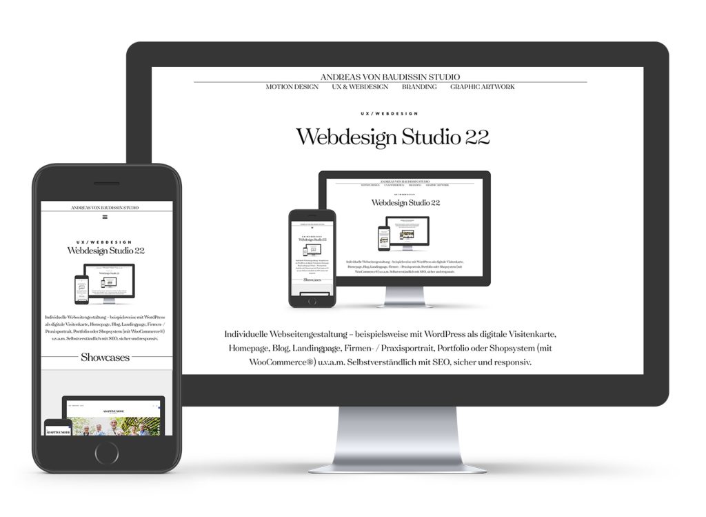 Baudissin Studio - UX & Webdesign